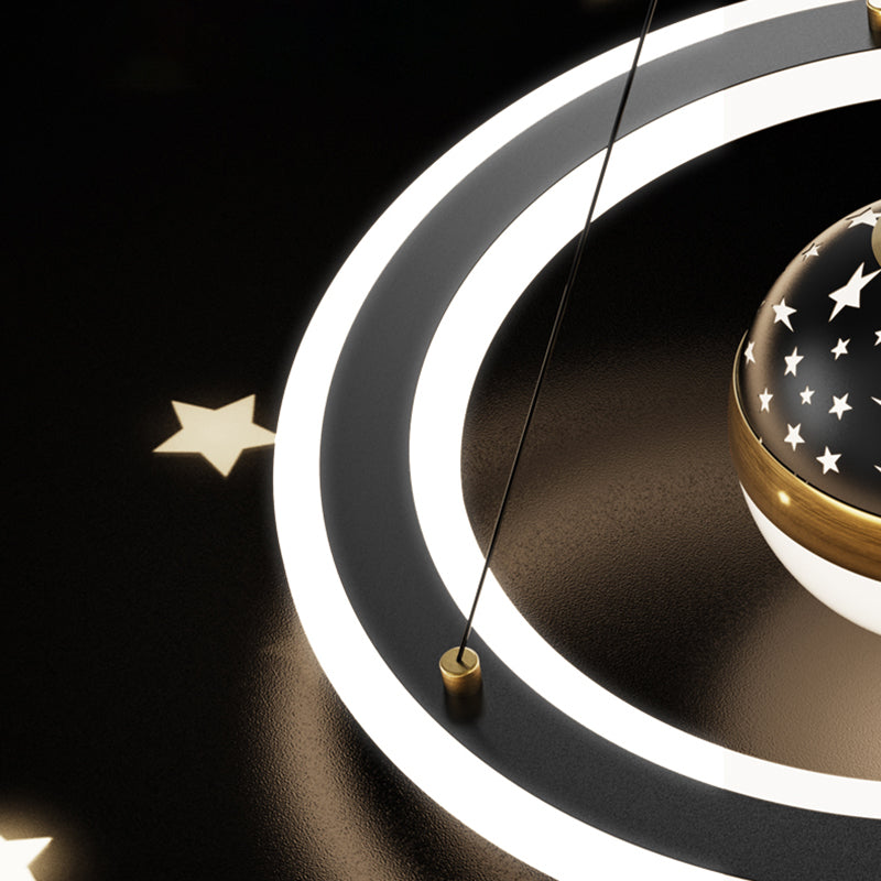 Luz nórdica moderna Luz LED LED LED LEDELIER para el comedor Rala de estar de dormitorio