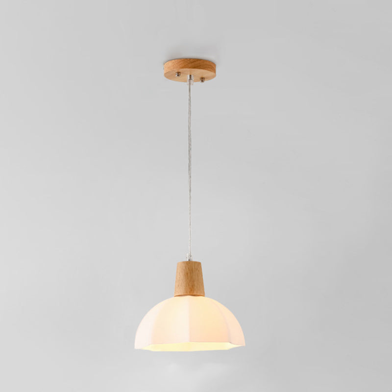 Geometrischer Farbton mehrlächer moderne einfache Glasstil-Deckenleuchten in Braun