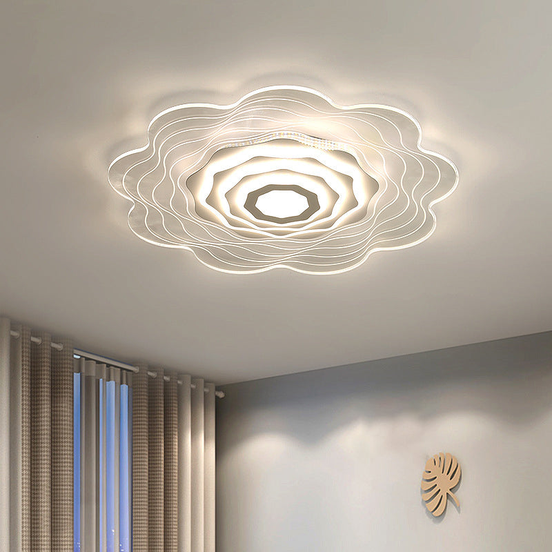 Luces llevadas del soporte rasante del claro del estilo moderno de las lámparas rasantes de acrílico del soporte de la flor