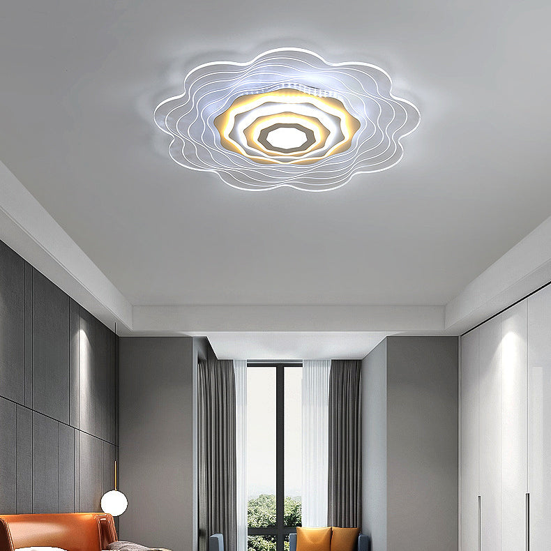 Luces llevadas del soporte rasante del claro del estilo moderno de las lámparas rasantes de acrílico del soporte de la flor