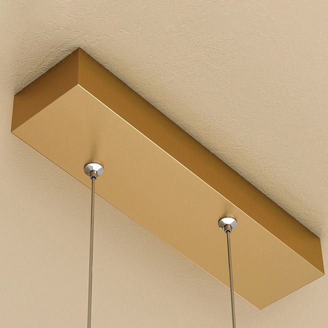 Modern Lighting Chandelier Linear Island Lighting Metal 5 Light Island Pendant Lights