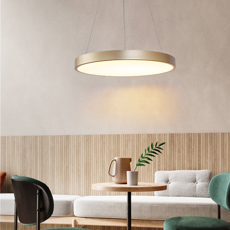 Noordse moderne eenvoudige stijl LED kroonluchter hanglamp voor slaapkamer woonkamer eetkamerstudie