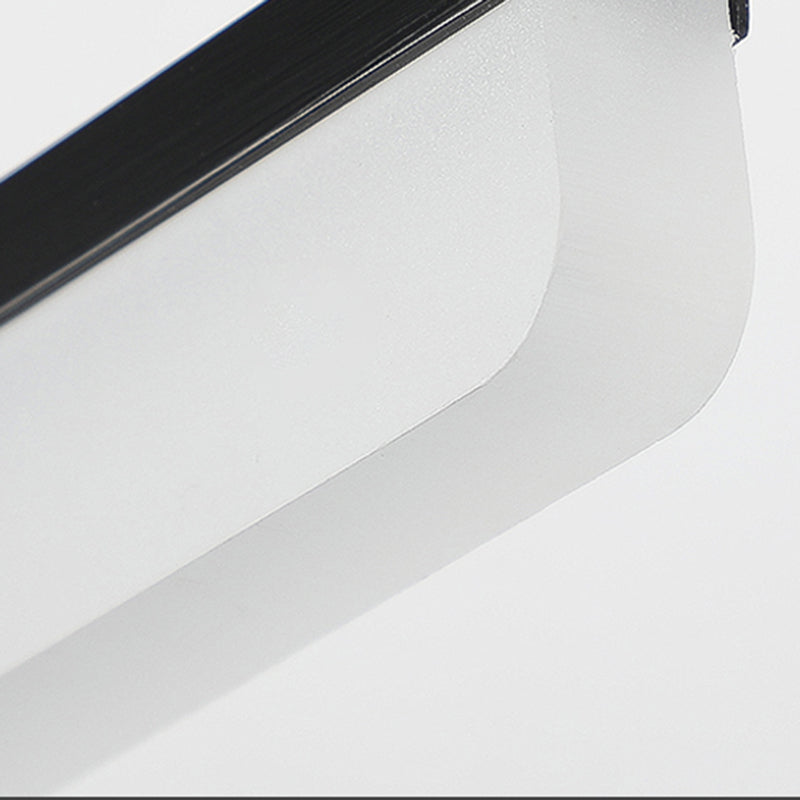 Moderner einfacher Stil 1-Licht linearer Schatten Wandleuchterspiegel Wandbeleuchtung