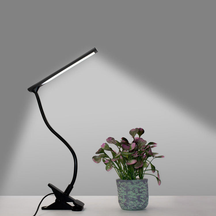 1 Light Linear Nightstand Lamps Modern Table Lamps Metal Night Table Lamps