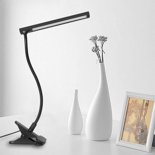 1 Light Linear Nightstand Lamps Modern Table Lamps Metal Night Table Lamps