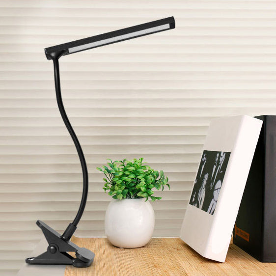 1 Light Linear Nightstand Lamps Modern Table Lamps Metal Night Table Lamps