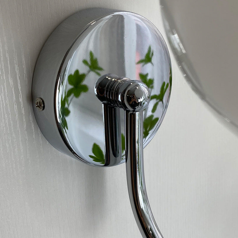 Luz de pared de globo de vidrio en un estilo creativo moderno Lámpara de pared de hierro forjado para espacios interiores