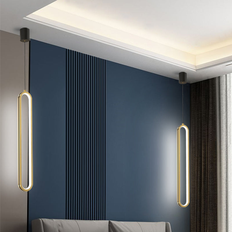 Geometric Suspended Lighting Fixture Modern Pendant Lighting for Kitchen Island