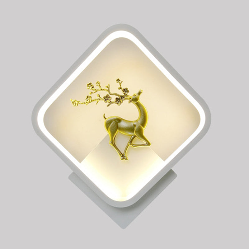 1 luces de sombra lineal matones de pared moderna iluminación de pared led de estilo simple en negro