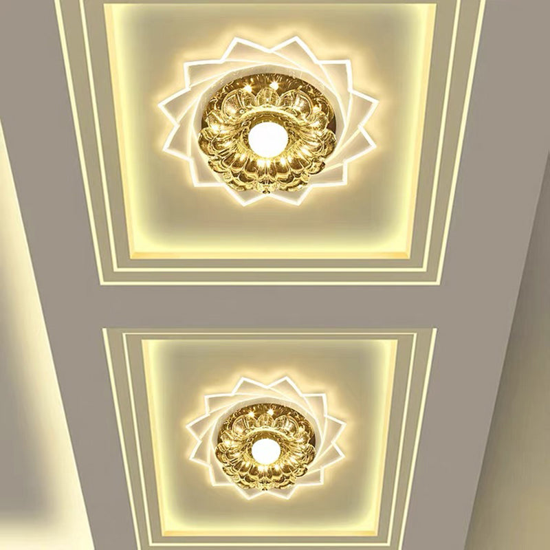 Luminaires encastrés géométriques plafonniers luminaires encastrés modernes