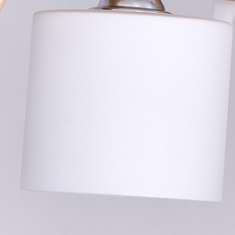 Modern Lighting Chandelier Cylinder Island Pendant Lights Wood Island Lights in White