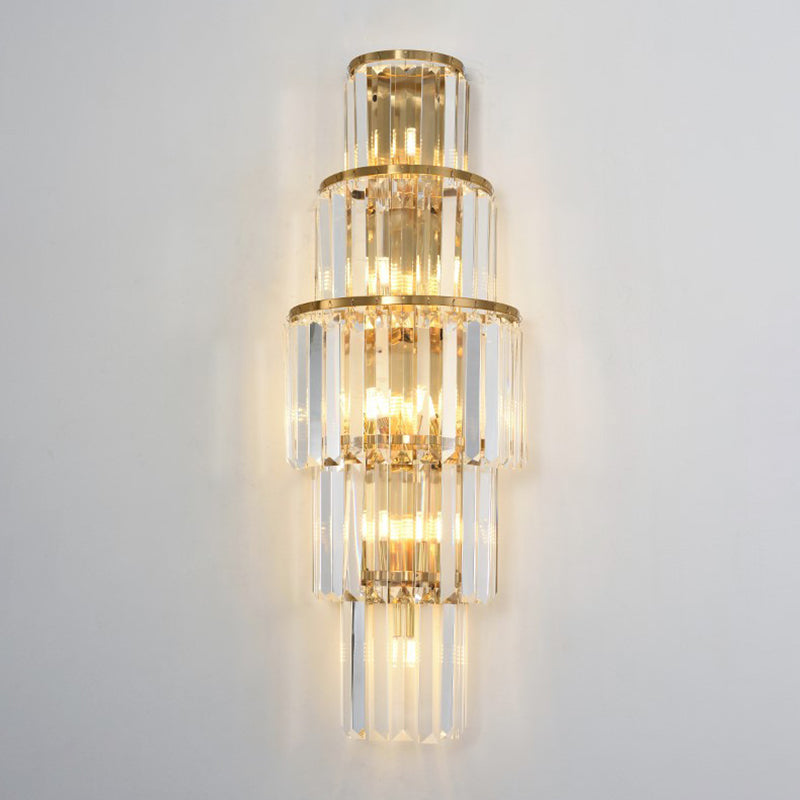 Crimorary Crystal Mur Galce Gold Semiccle Murd Mur Murd Murned pour chambre à coucher