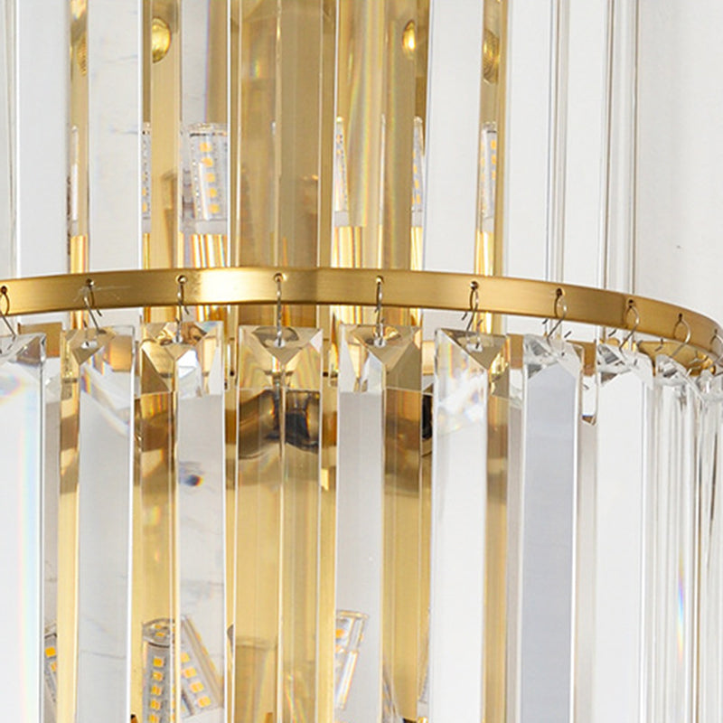 Crimorary Crystal Mur Galce Gold Semiccle Murd Mur Murd Murned pour chambre à coucher