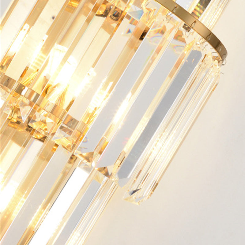 Crimorary Crystal Mur Galce Gold Semiccle Murd Mur Murd Murned pour chambre à coucher