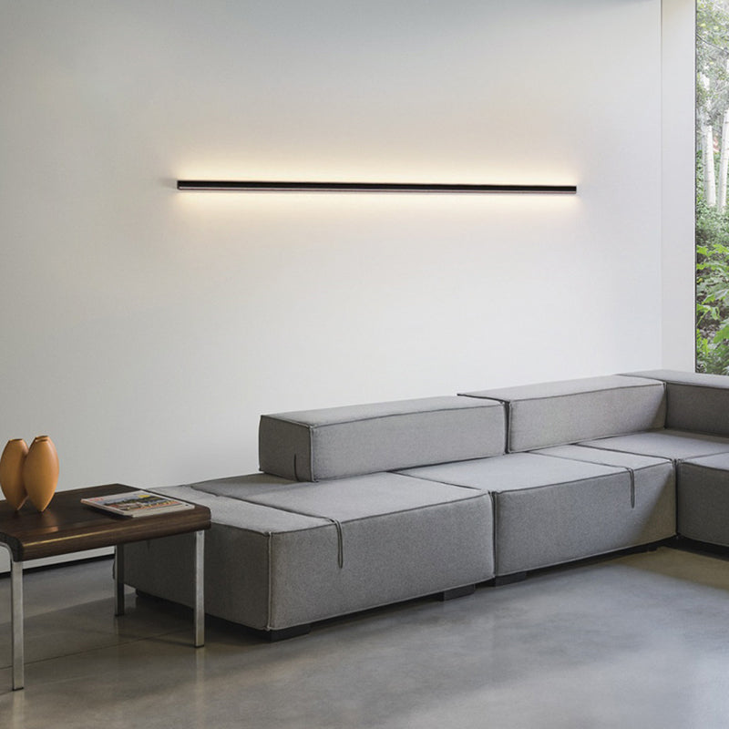 Nordic Modern Metal 1-Light Wall Mount Lamp Linear Wall Sconce for Bedroom