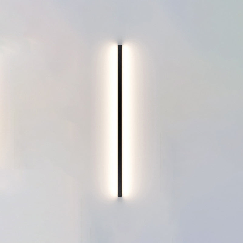 Nordic Modern Metal 1-Light Wall Mount Lamp Linear Wall Sconce for Bedroom