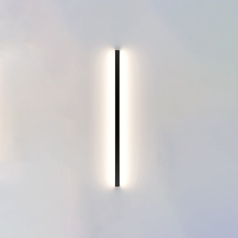 Nordic Modern Metal 1-Light Wall Mount Lamp Linear Wall Sconce for Bedroom