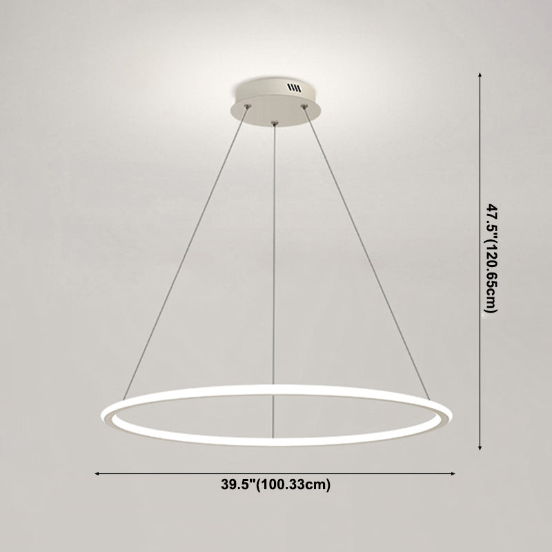 Lampaggio della sala da pranzo moderna per sala da pranzo.
