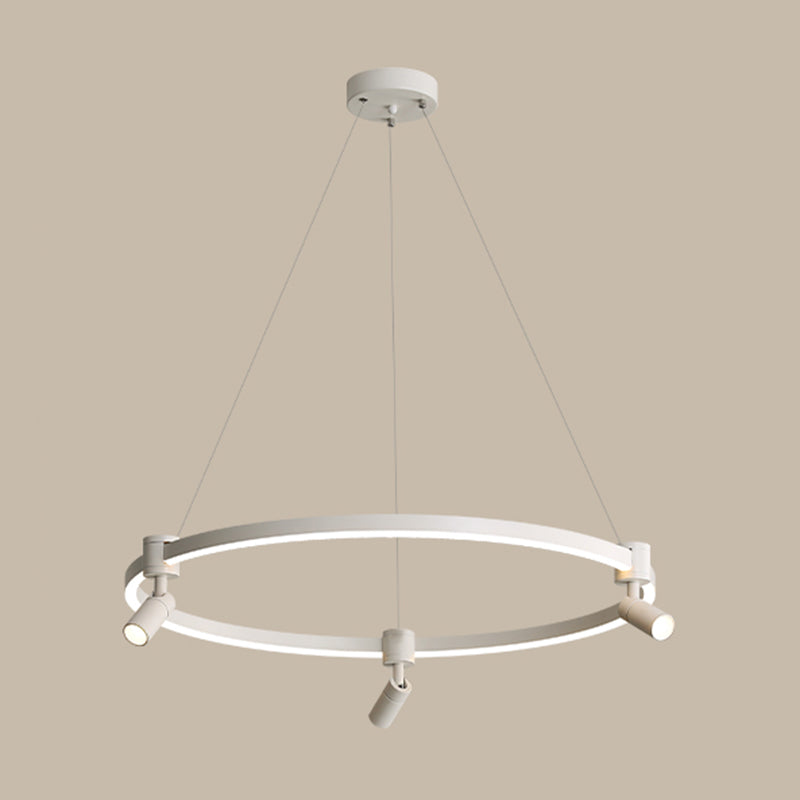 Candeliers contemporáneos accesorios de iluminación colgante orbicular araña de metal orbe para sala de estar