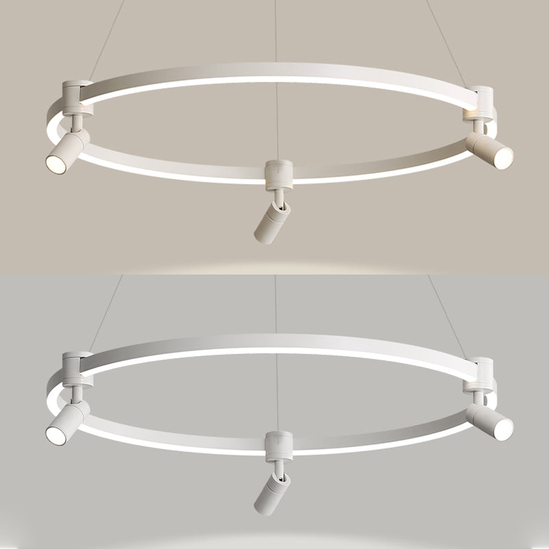 Candeliers contemporáneos accesorios de iluminación colgante orbicular araña de metal orbe para sala de estar