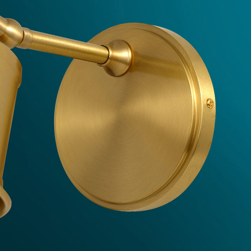 1 Licht linearer Schatten Wandleuchten postmoderner einfacher Wandbeleuchtung in Gold