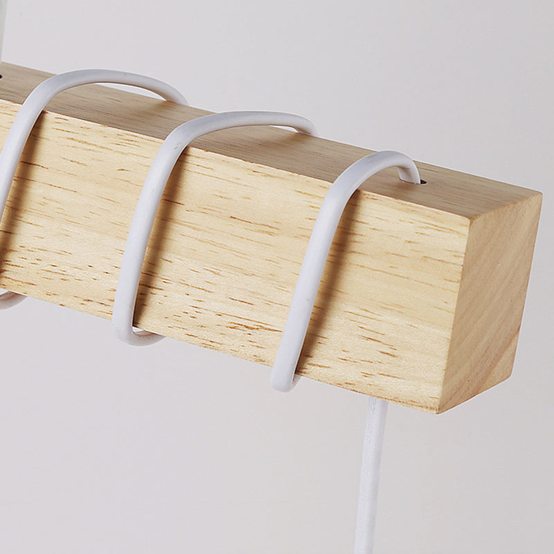 1 lampe de chevet de nuit globale légère lampe de nuit en métal moderne pour chambre