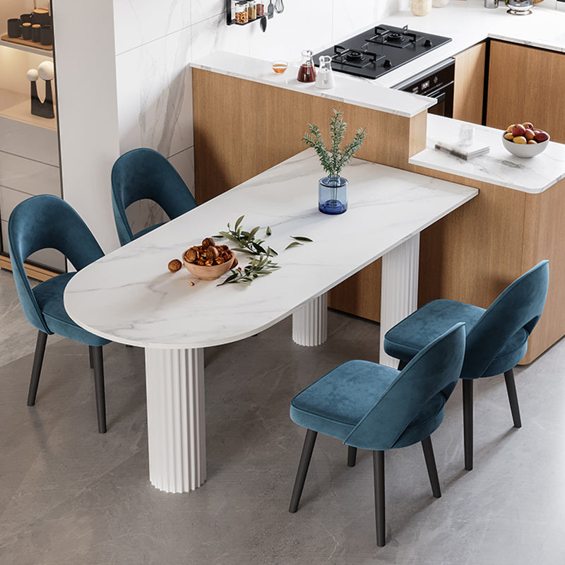 Massivholz zeitgenössische freie Form Esstisch Sintersteiner Tisch für Esszimmer