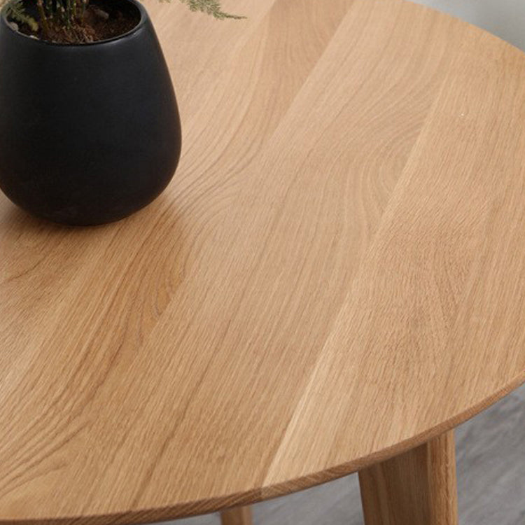 Modern Oak Solid Wood Table Rectangle Dining Table with 4 Legs for Restaurant