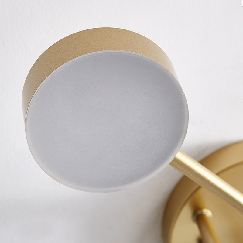 Luci cilindriche del lampadario cilindrico in metallo moderno a 6 luci a pendente