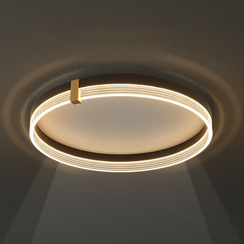 Moderne stijl acryl led inbouw plafondverlichtingsarmaturen Geometrisch 1-lichts inbouwlicht
