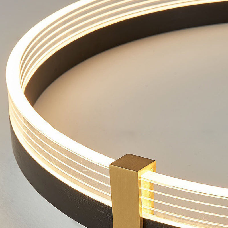 Lámparas de techo empotradas LED acrílicas de estilo moderno Luz empotrada geométrica de 1 luz