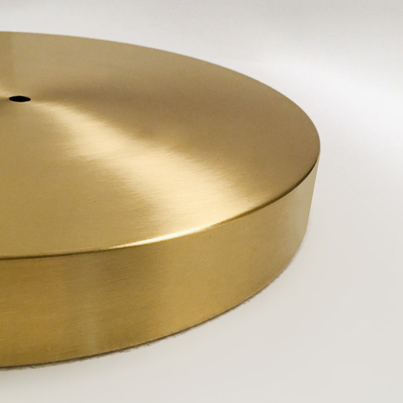Round 1-Light Flush Mount Ceiling Light Modern Style Acrylic Led Flush Mount