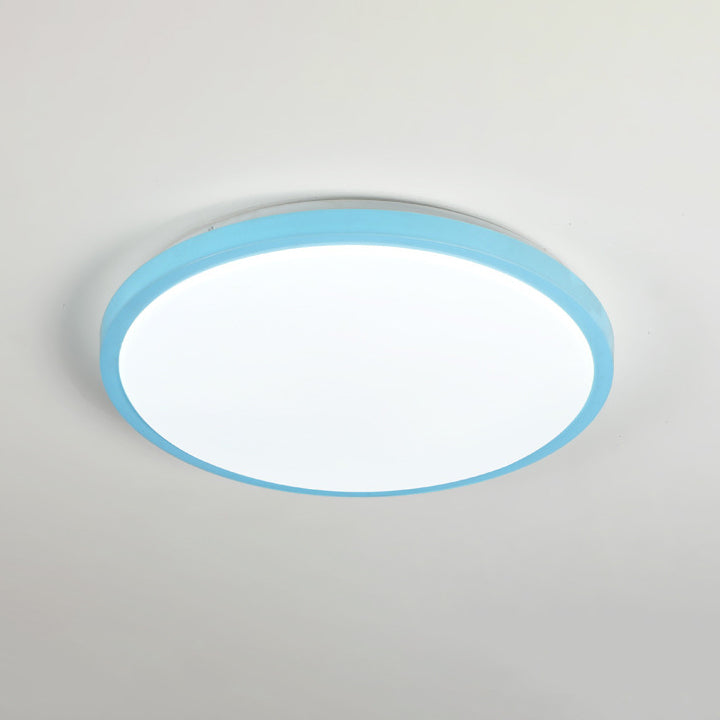 Abat-jour rond en acrylique encastré, lumière moderne nordique Macarons Style1 tête encastrée