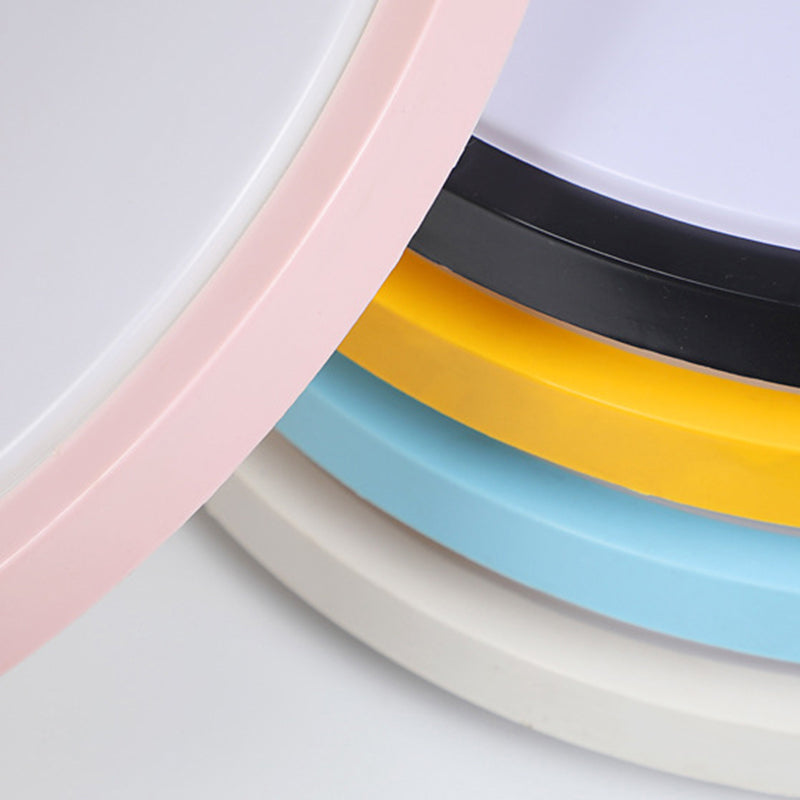 Abat-jour rond en acrylique encastré, lumière moderne nordique Macarons Style1 tête encastrée