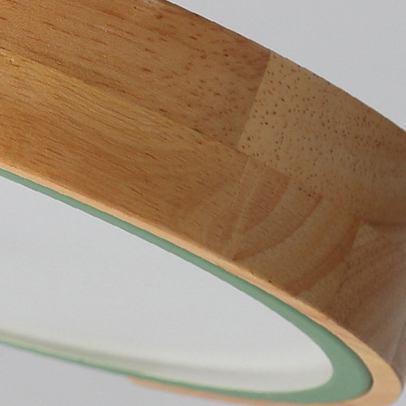 Abat-jour rond en métal encastré Llight Macarons nordiques Style1 tête encastrée