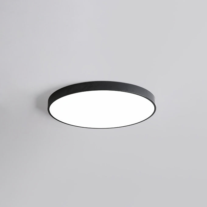 Metal Geometric Shade Flush Mount Llight Modern Style1 Head Flush Mount