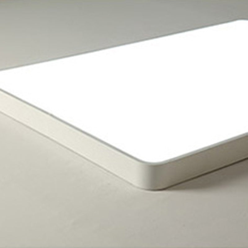 Metal Geometric Shade Flush Mount Llight Modern Style1 Head Flush Mount