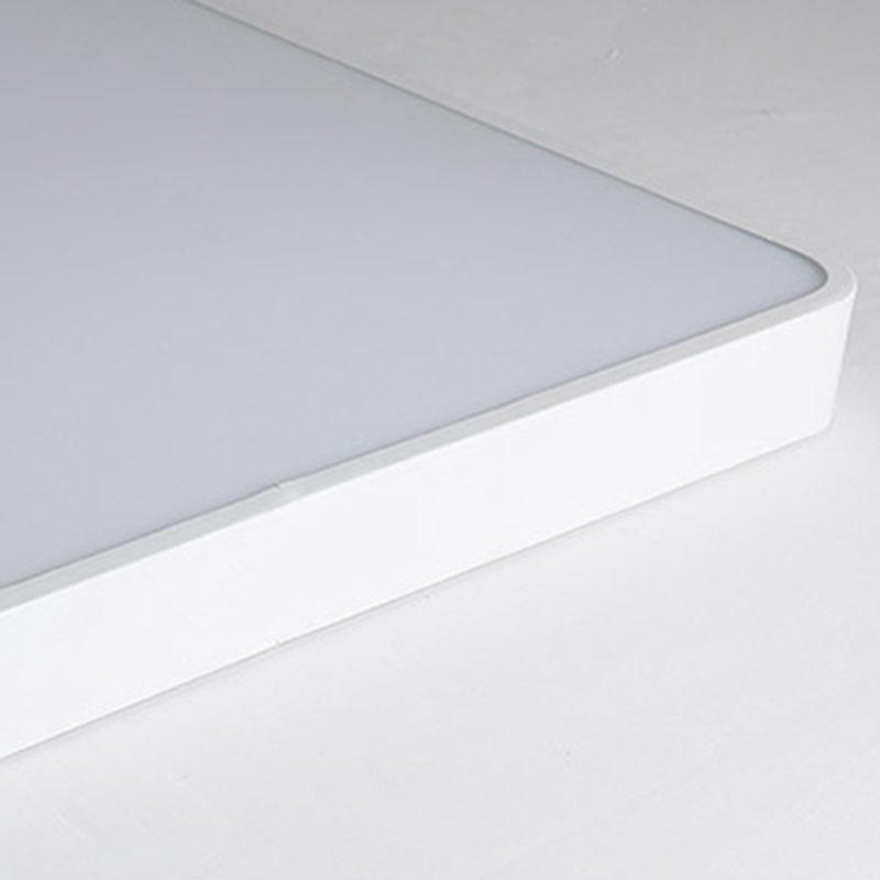 Metal Geometric Shade Flush Mount Llight Modern Style1 Head Flush Mount