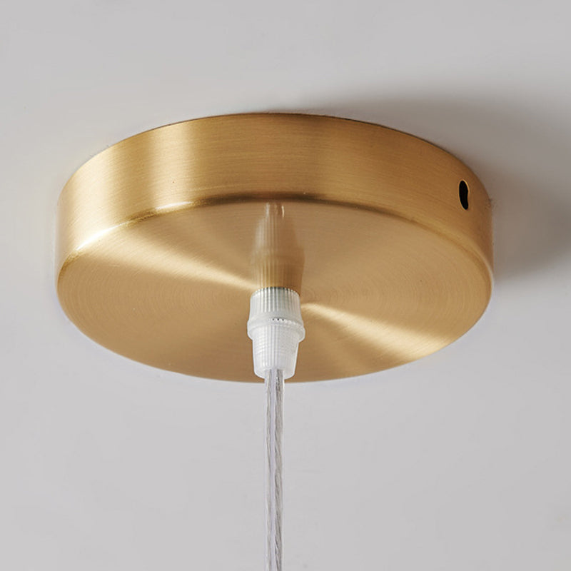 Multi-Lights Round Shade Modern Simple LED Style Hanging Ceiling Lights