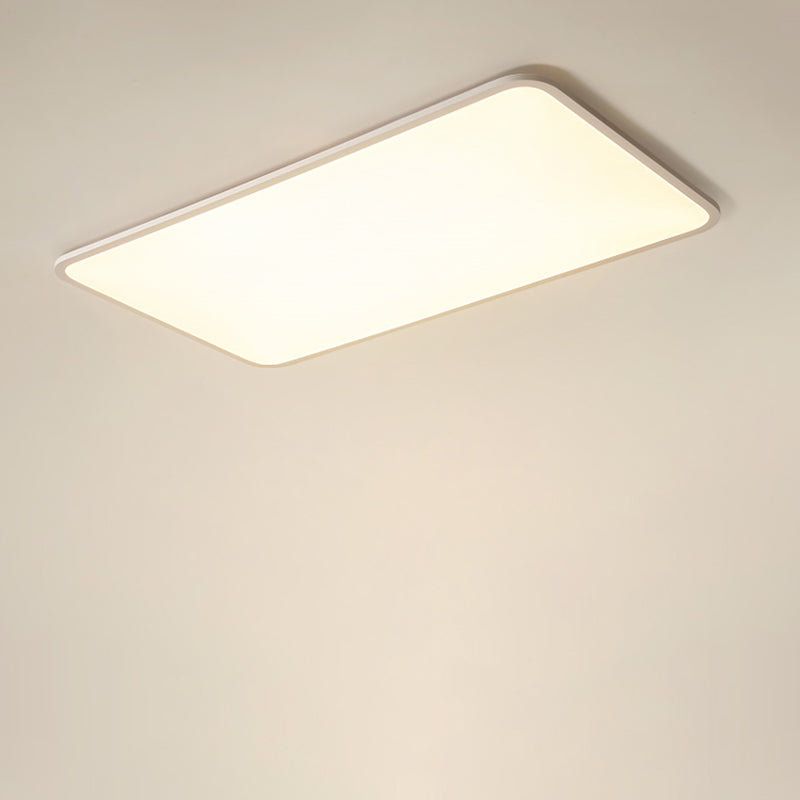 Rectangular Flush Mount Light Flushmount Lighting Modern Flush Mount Light