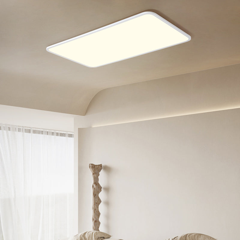 Flush rectangulaire Mount Light Flushmount Lighting Modern Flush Mount Light