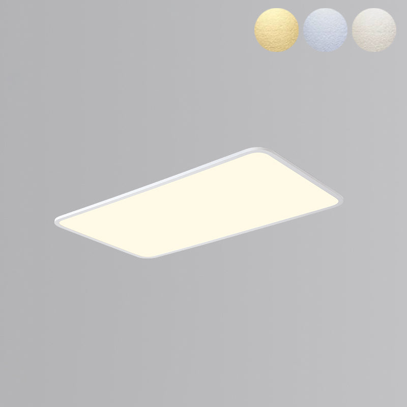 Flush rectangulaire Mount Light Flushmount Lighting Modern Flush Mount Light