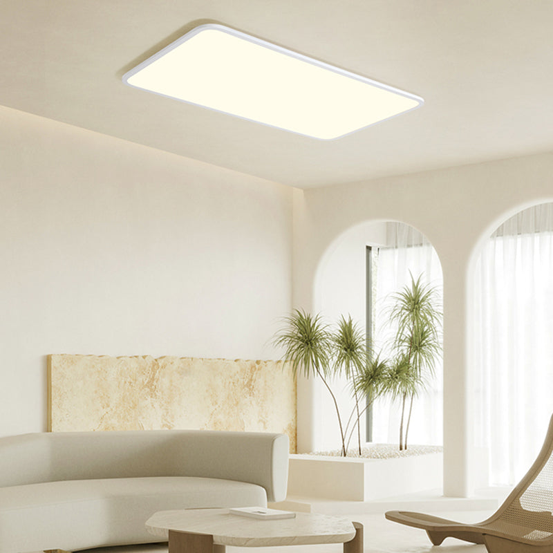 Rectangular Flush Mount Light Flushmount Lighting Modern Flush Mount Light