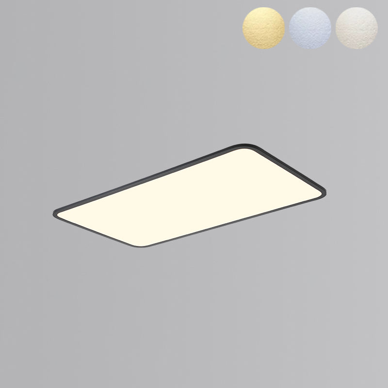 Flush rectangulaire Mount Light Flushmount Lighting Modern Flush Mount Light