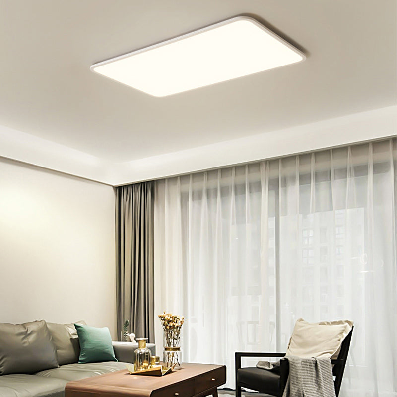 Rectangular Flush Mount Light Flushmount Lighting Modern Flush Mount Light