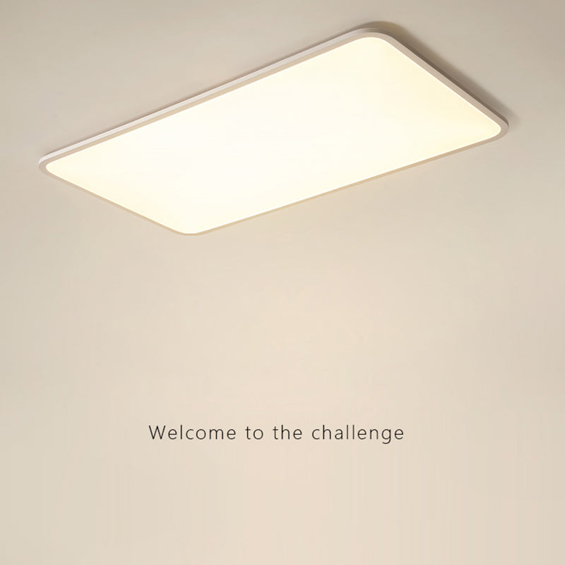 Rectangular Flush Mount Light Flushmount Lighting Modern Flush Mount Light