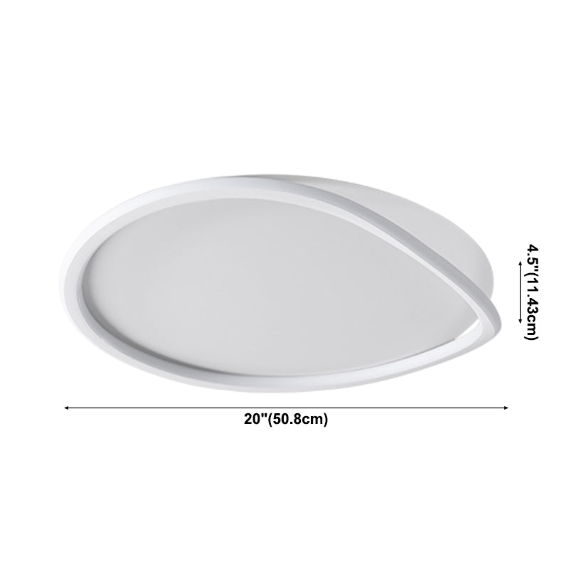 Round Led Flush Mount Ceiling Fixture Modern Flush Mount Ceiling Light