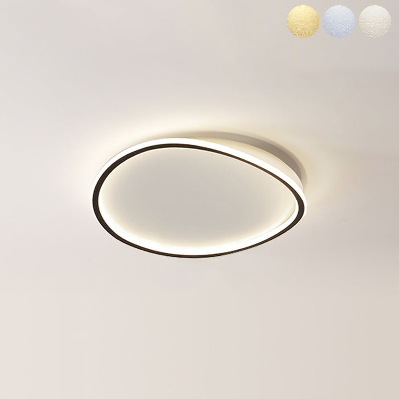 Round Led Flush Mount Ceiling Fixture Modern Flush Mount Ceiling Light