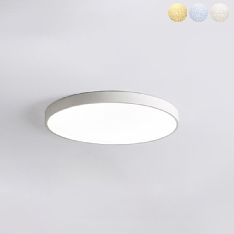 Luminaire encastré géométrique près du plafond, éclairage encastré moderne