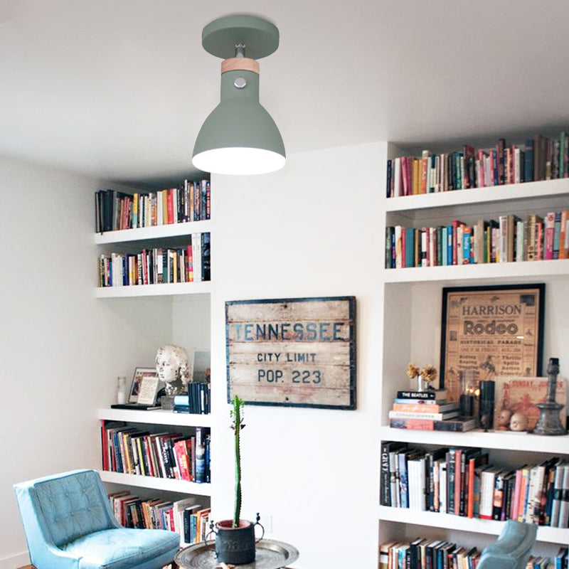 1-Licht-Zylinder Unterputz Deckenleuchte Licht Armaturen Moderne Metall Flush Licht